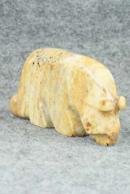 Mountain Lion Zuni Fetish Carving - Reynold Lunasee