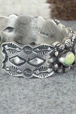 Turquoise & Sterling Silver Bracelet - Shawn Cayatineto