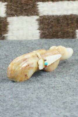Mountain Lion Zuni Fetish Carving - Peter Gasper