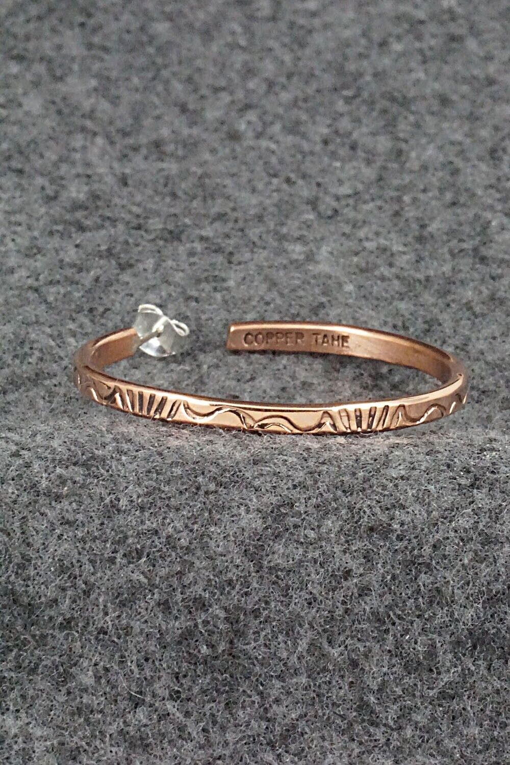 Copper Hoop Earrings - Elaine Tahe
