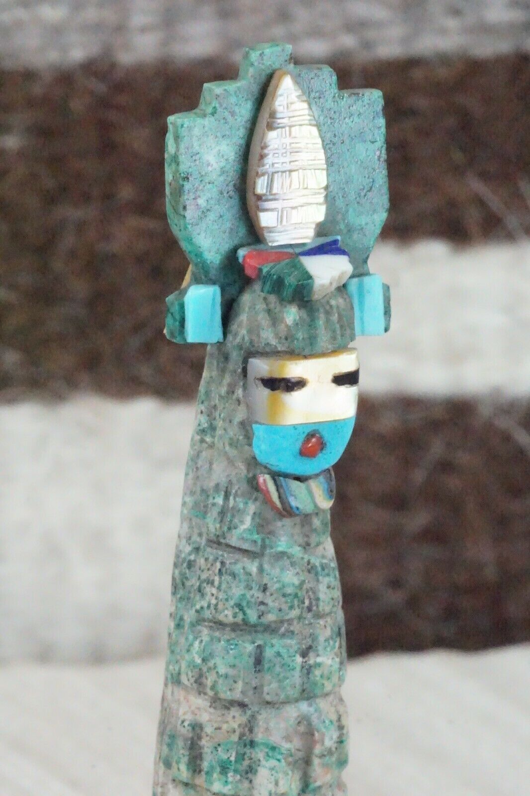 Corn Maiden Zuni Fetish Carving - Jon Quam