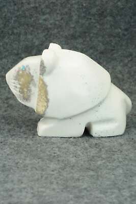 Lion Zuni Fetish Carving - Gilbert Lonjose