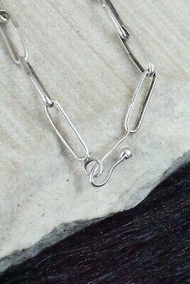 Sterling Silver Feather & Chain Necklace - Ben Begay