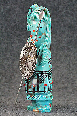 Hunter Zuni Fetish Carving - Claudia Peina