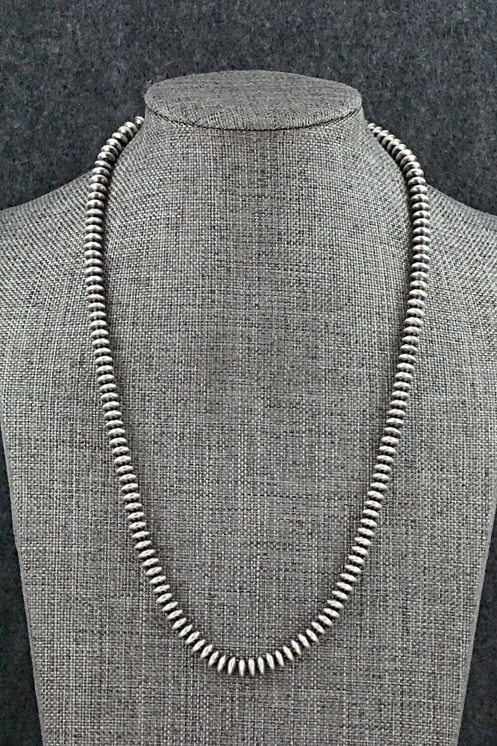 Sterling Silver Navajo Pearl Necklace - Jan Mariano
