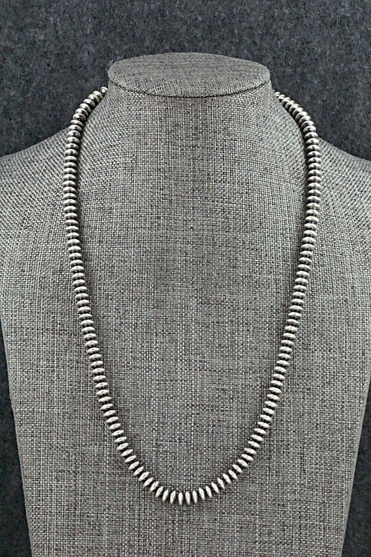 Sterling Silver Navajo Pearl Necklace - Jan Mariano