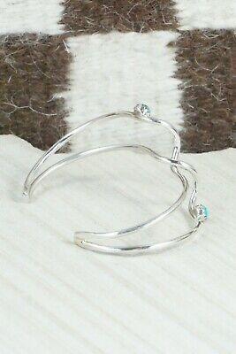 Turquoise & Sterling Silver Bracelet - Yolanda Skeets - High Lonesome Trading