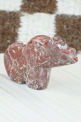 Bear Zuni Fetish Carving - Bernard Laiwakete