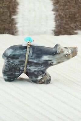 Bear Zuni Fetish Carving - Stewart Alanzo
