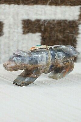 Mountain Lion Zuni Fetish Carving - Kevin Quam - High Lonesome Trading