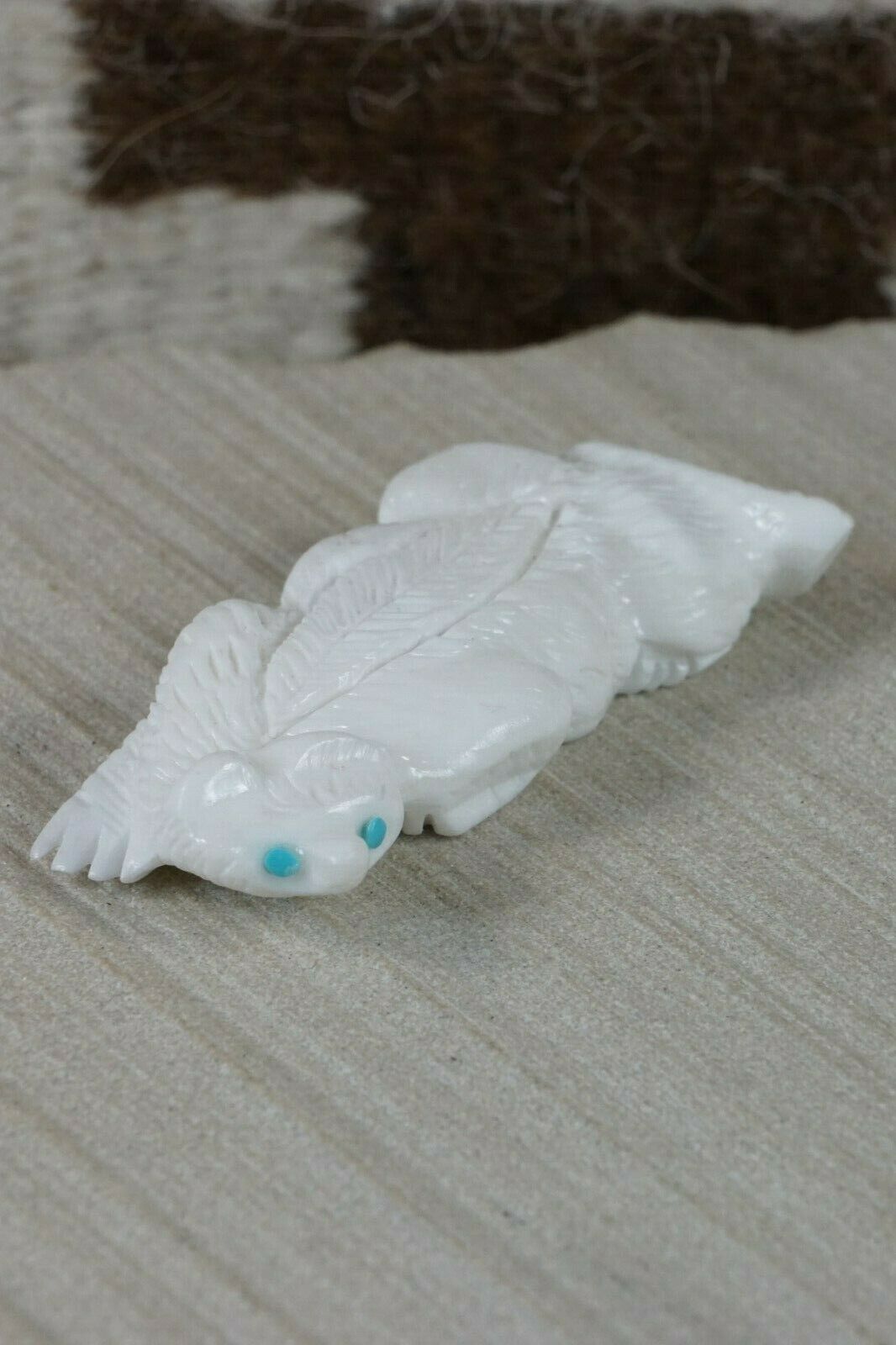 Badger Zuni Fetish Carving - Lance Deysee - High Lonesome Trading
