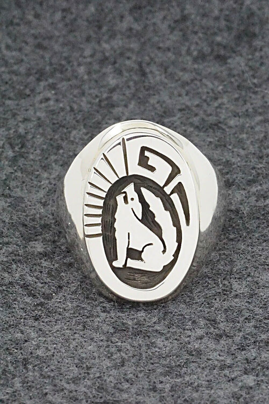 Sterling Silver Ring - Calvin Peterson - Size 10.25