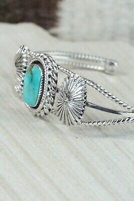 Turquoise & Sterling Silver Bracelet - Annie Spencer
