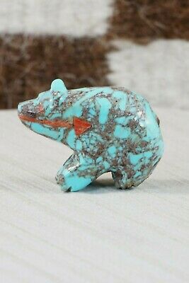 Bear Zuni Fetish Carving - Andres Quandelacy