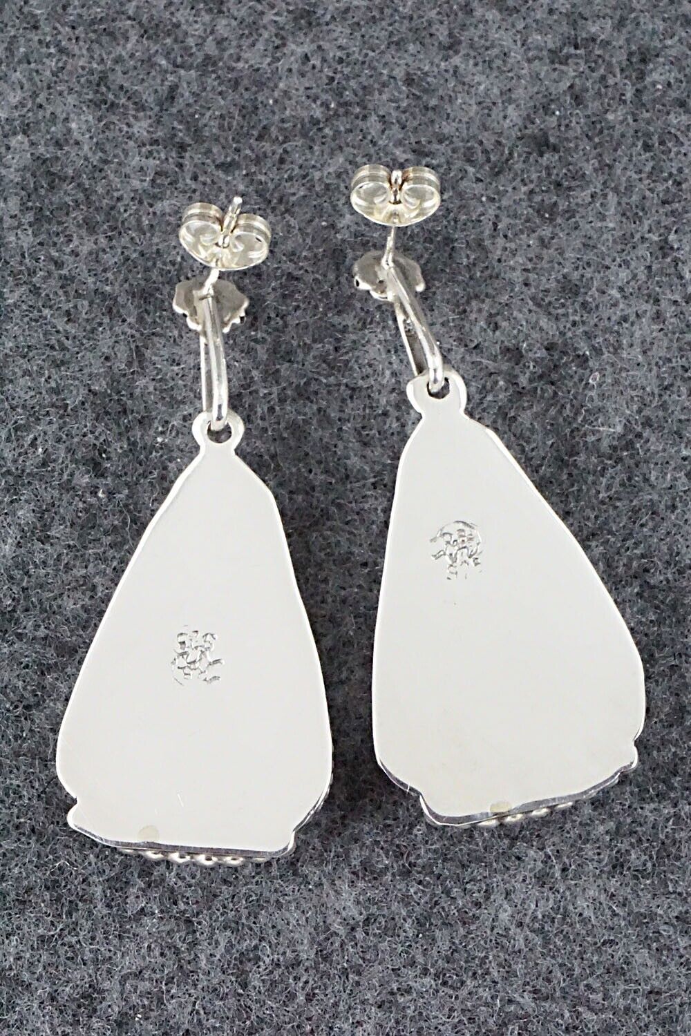 Turquoise and Sterling Silver Earrings - Sharon McCarthy