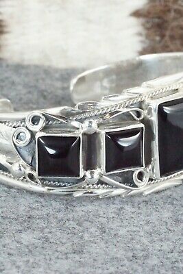 Onyx & Sterling Silver Bracelet - Davey Morgan