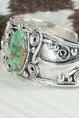 Turquoise & Sterling Silver Bracelet - Davey Morgan - High Lonesome Trading