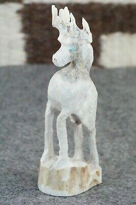 Deer Zuni Fetish Carving - Jerrold Lahaleon - High Lonesome Trading