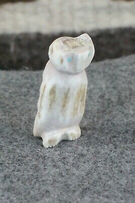 Owl Zuni Fetish Carving - Brandon Phillips