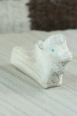 Buffalo Zuni Fetish Carving - Allison White
