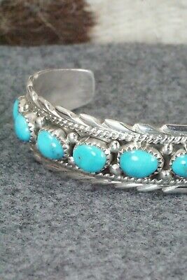 Turquoise and Sterling Silver Bracelet - Anthony Brown