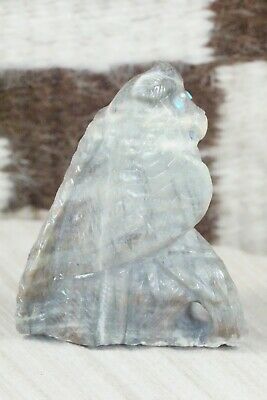 Owl Zuni Fetish Carving - Derrick Kaamasee