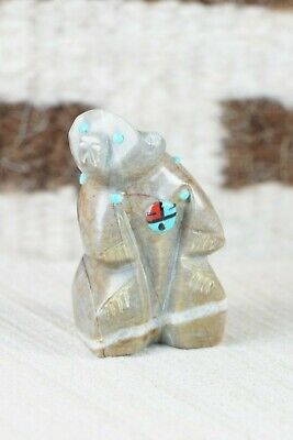 Bear Zuni Fetish Carving - Danette Laate - High Lonesome Trading