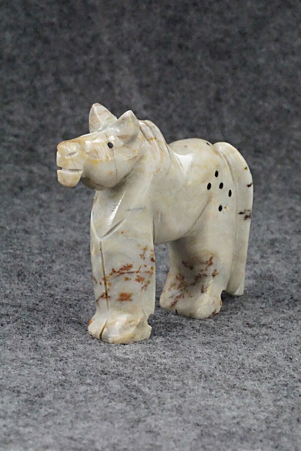 Horse Navajo Fetish Carving - Albert Livingston