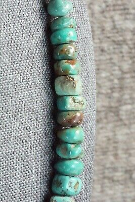 Turquoise & Sterling Silver Necklace - Navajo