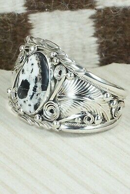 White Buffalo & Sterling Silver Bracelet - Darrell Morgan