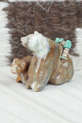 Bear Zuni Fetish Carving - Daisy Natewa