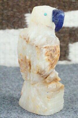 Eagle Zuni Fetish Carving - Jon Quam - High Lonesome Trading