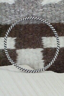Sterling Silver Bangle - Elaine Tahe
