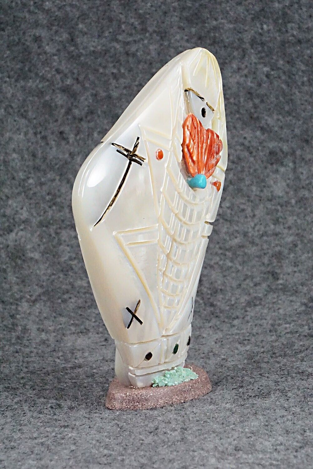 Corn Maiden Zuni Fetish Carving - Vickie Quandelacy