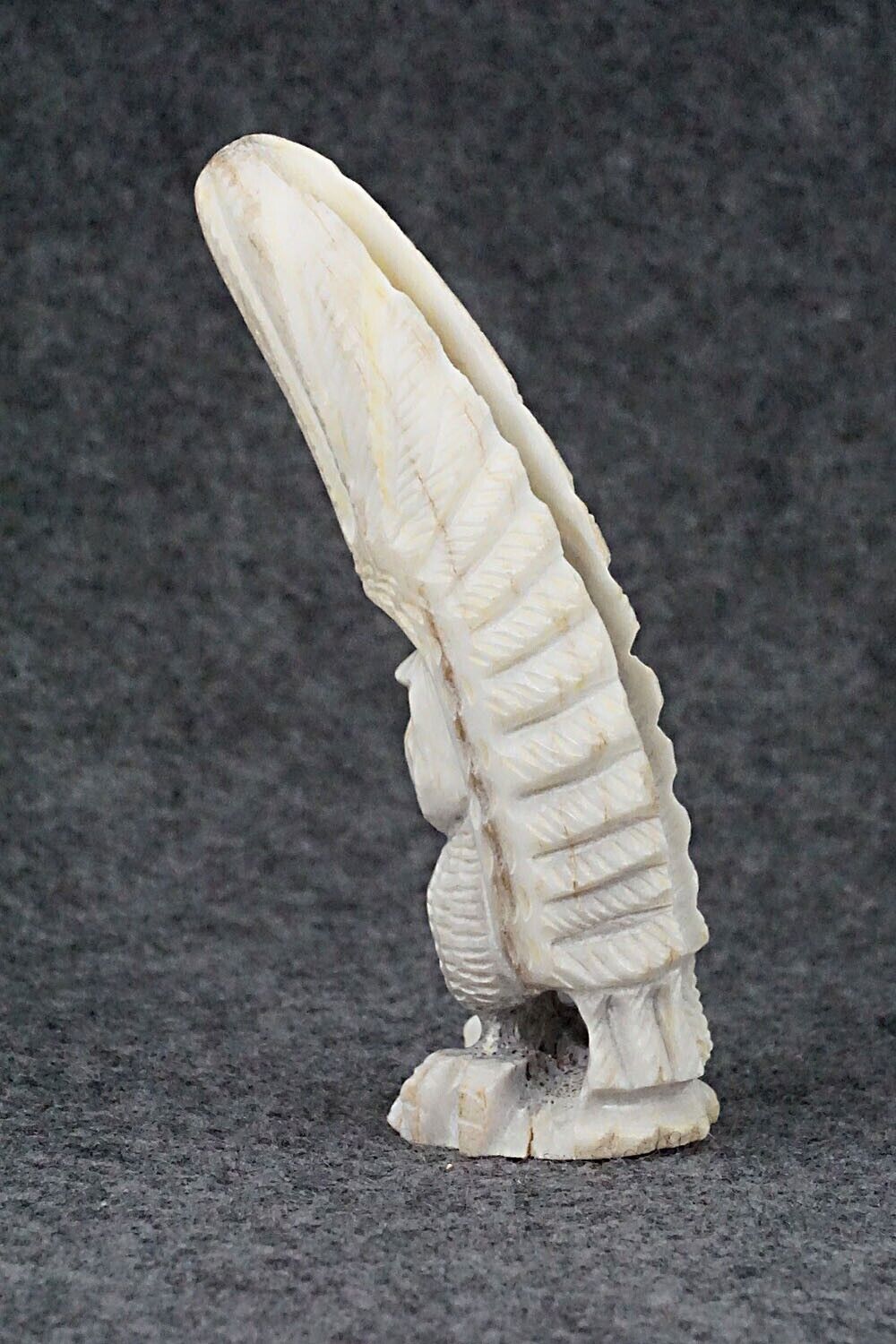 Owl Zuni Fetish Carving - Garrick Weeka