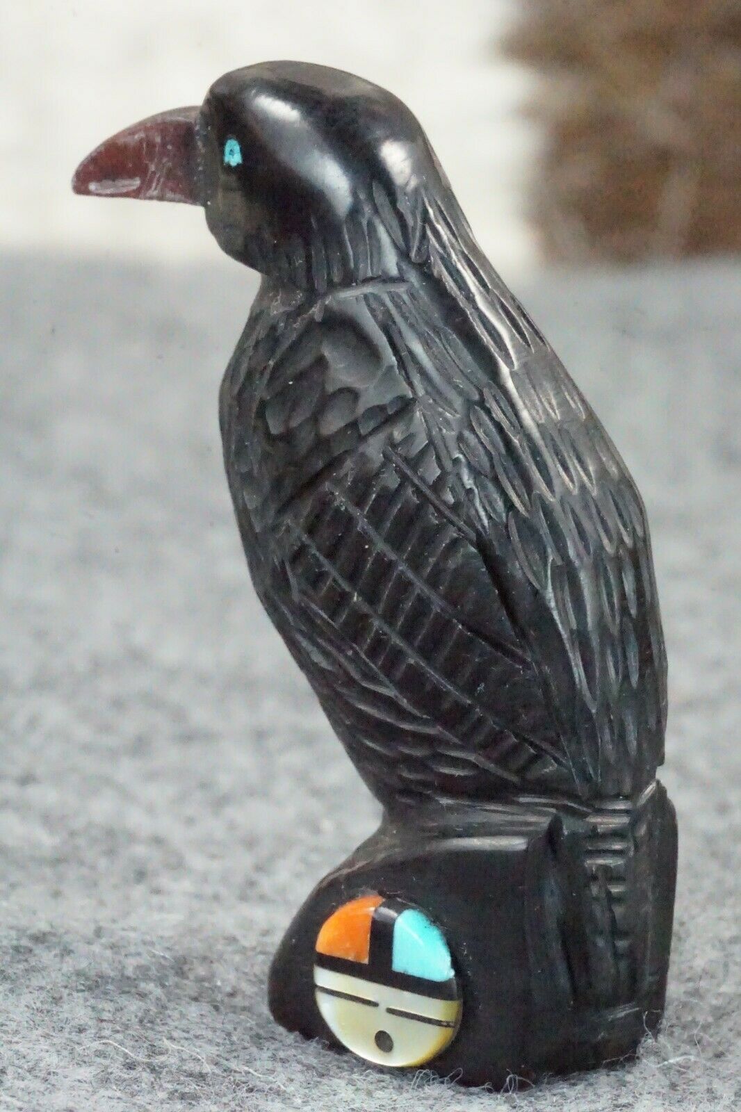 Crow Zuni Fetish Carving - Darrin Boone
