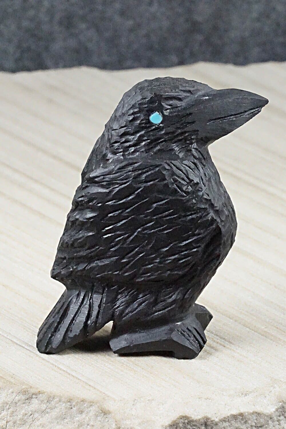 Crow Zuni Fetish Carving - Tony Mackel