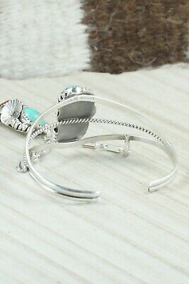 Turquoise & Coral Bracelet and Ring - Max Calladitto