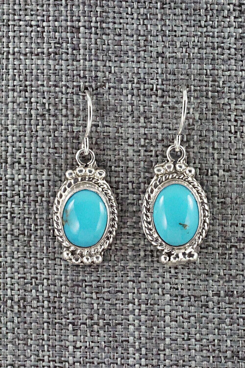 Turquoise & Sterling Silver Earrings - Jan Mariano