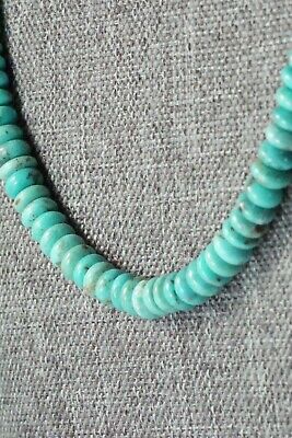 Turquoise & Sterling Silver Necklace - Navajo