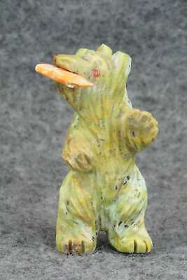 Bear Zuni Fetish Carving - Andres Quandelacy