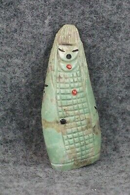 Corn Maiden Zuni Fetish Carving - Sandra Quandelacy