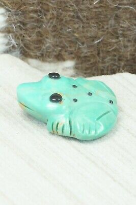 Frog Zuni Fetish Carving - Reynold Lunasee