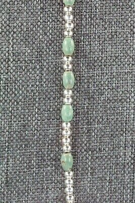 Turquoise & Sterling Silver Rosary - Navajo