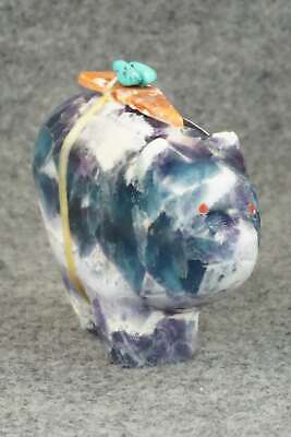 Bear Zuni Fetish Carving - Daphne Quam