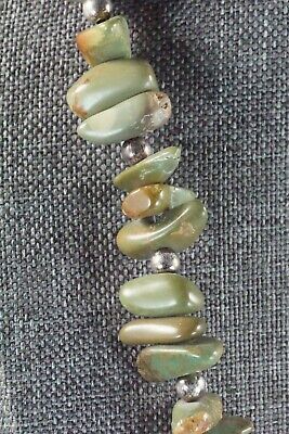 Turquoise & Sterling Silver Necklace - Navajo