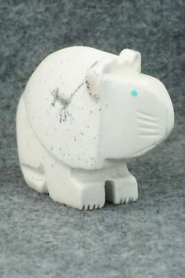 Lion Zuni Fetish Carving - Gilbert Lonjose