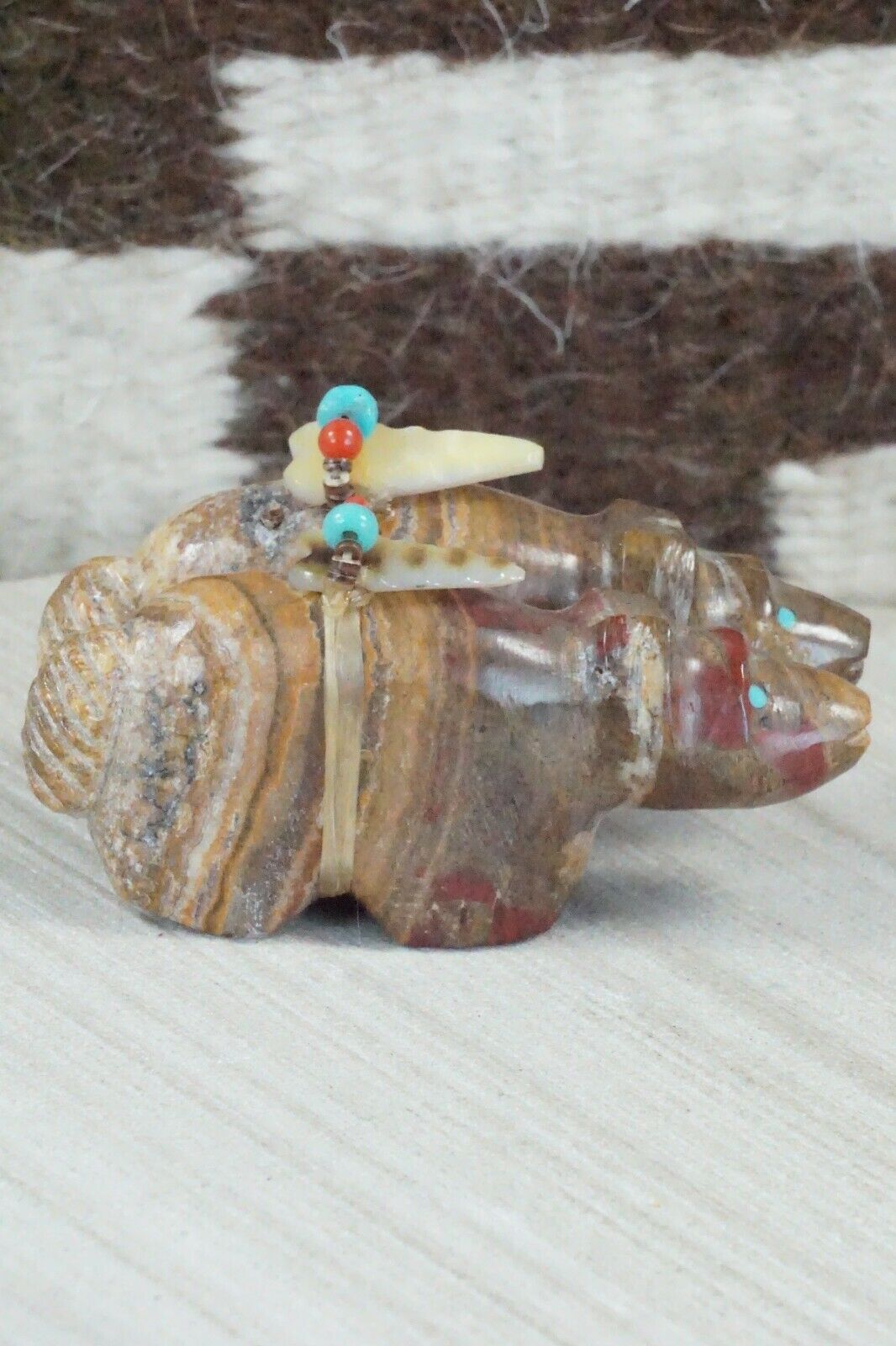 Bear Zuni Fetish Carving - Peter Gasper