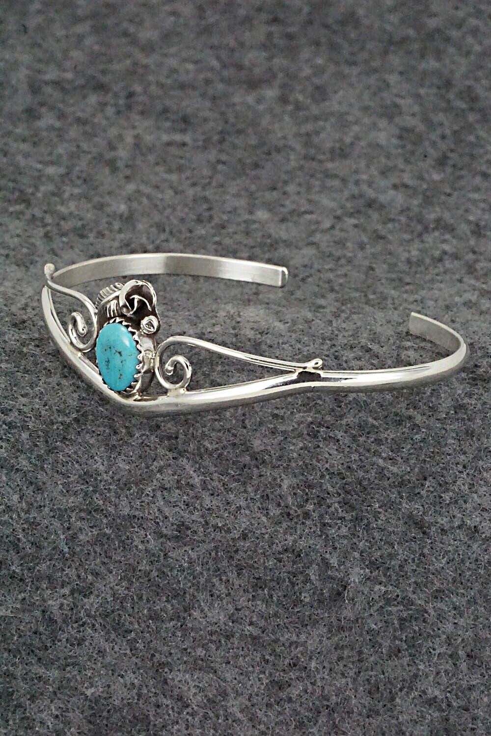 Turquoise & Sterling Silver Bracelet - Max Calladitto