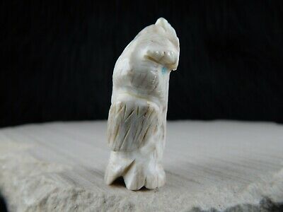 Owl - Zuni Fetish - Allison White - Zuni Owl Carving - Native American - High Lonesome Trading